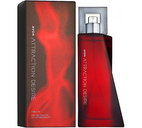 Туалетная вода мужская Avon Attraction Desire 75 мл