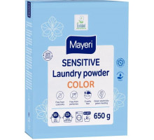 Пральний порошок Mayeri Sensitive Color 650 г 16 циклів прання