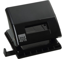 Дырокол пластиковый Buromax 4019-01 с выдвижной линейкой 20 листов