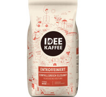 Кава в зернах без кофеїну Idee kaffee Entkoffeiniert 750 г