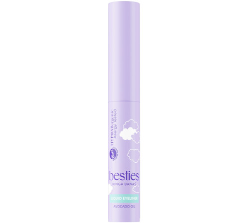 Подводка для глаз Bell HypoAllergenic Besties Liquid Eyeliner 01 Blackest Night 4 г Подводка для глаз Bell HypoAllergenic Besties Liquid Eyeliner 01 Blackest Night 4 г