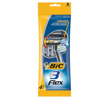 Станки для гоління BIC Flex 3 леза 4 шт  (3086123242524