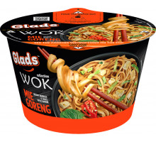 Лапша быстрого приготовления Glads WOK с соусом со вкусом Ми Горенг 95 г