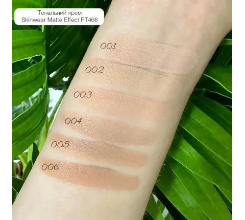 Тональний крем TopFace Skinwear Matte Effect Longlasting Foundation 006 темний піщаний 30 мл