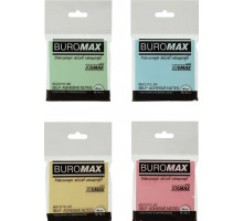 Блок паперу для нотаток з клейким шаром Buromax 2316-99 76x76 мм 80 аркушів