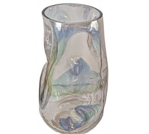 Ваза скляна Vittora VT-V-0005 Аметист бензиновий 27.5 см