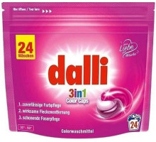 Гелеві капсули для прання Dalli Color 3 in 1 24 шт (ціна за 1 шт)