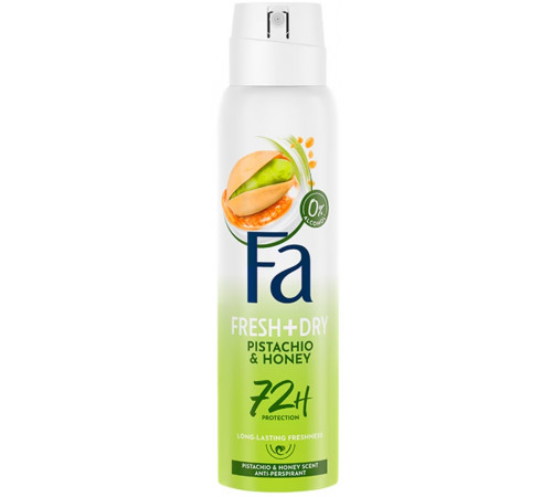 Антиперспірант-аерозоль Fa Fresh & Dry Фісташка та Мед 150 мл