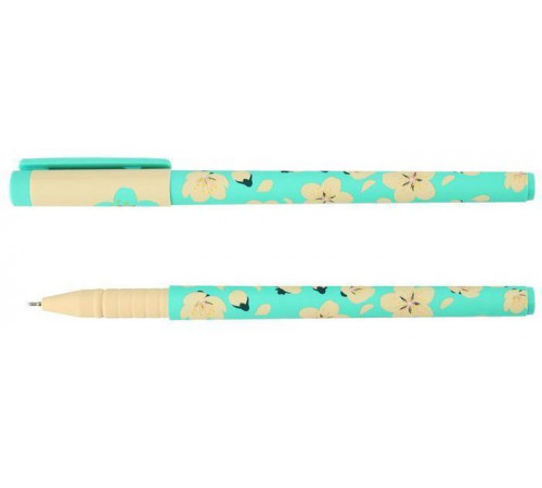 Ручка кулькова Vinson Fashion Flower 2 WS-A72 синя 0.7 мм