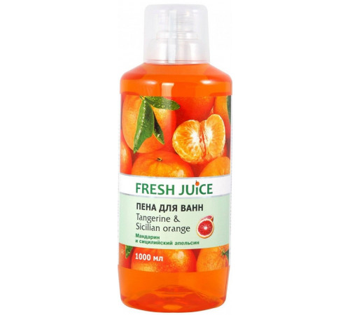 Піна для ванн Fresh Juice Tangerine & Sicilian Orange 1000 мл