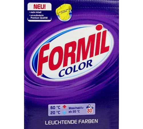 Пральний порошок Formil Color 5.2 кг 80 прань