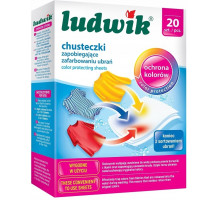 Серветки для захисту кольору тканин Ludwik 20 шт