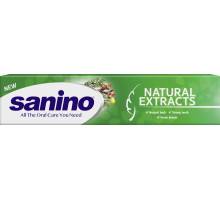 Зубна паста Sanino Natural Extracts з натуральними екстрактами 50 мл