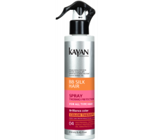 Спрей термозахист Kayan Professional BB Silk Hair для всіх типів волосся 250 мл