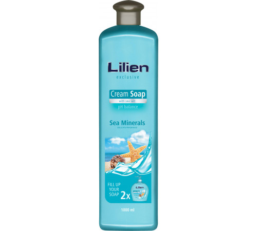 Рідке крем-мило Lilien Exclusive Sea Minerals 1 л
