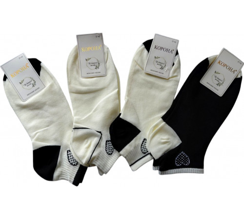 Шкарпетки жіночі короткі Корона В2392 розмір 37-42