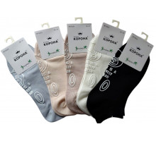 Шкарпетки жіночі короткі Корона ВY5531 бамбук розмір 36-41