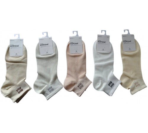 Шкарпетки жіночі короткі Корона ВY5523 розмір 36-41