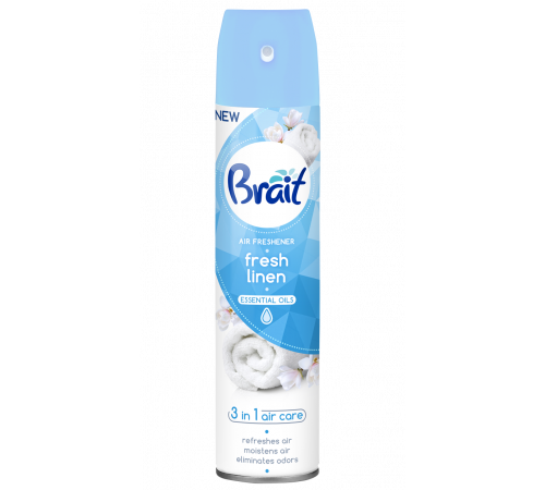 Освіжувач повітря Brait Fresh linen 300 мл