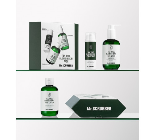 Подарунковий набір жіночий Mr.Scrubber Tea Tree Blemish Skin Face