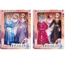 Лялька D 1206 Freeze II (сережки, сумочка, сукня)