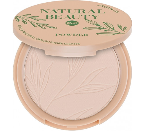 Пудра для лица прессованная Bell Natural Beauty 01 9 г Пудра для лица прессованная Bell Natural Beauty 01 9 г