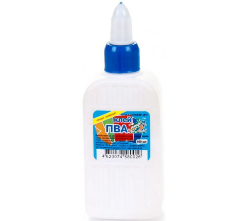 Клей ПВА канцелярський Еталон-С 100 мл