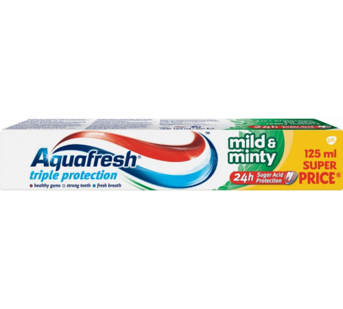 Зубная паста Аquafresh Mild & Minty 125 мл