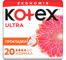 Гигиенические прокладки Kotex Ultra Dry Normal Duo 20 шт