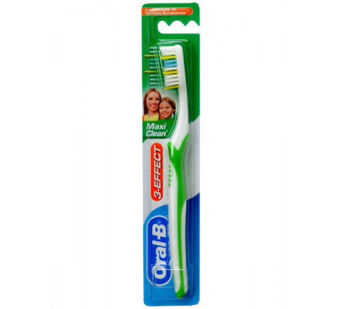 Зубная щетка Oral-B 3-Эффект Maxi Clean средней жесткости