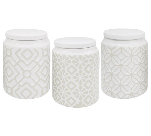 Набір ємностей керамічних Maestro MR20033-03CS 3 предмета