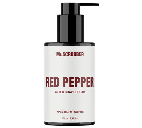 Крем після гоління Mr.Scrubber Red Pepper 100 мл