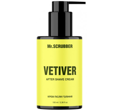 Крем після гоління Mr.Scrubber Vetiver 100 мл