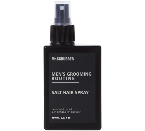 Сольовий спрей для вкладання волосся Mr.Scrubber Men's Grooming Routine 150 мл