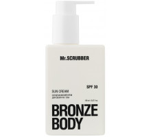 Сонцезахисний крем для обличчя та тіла Mr.Scrubber Bronze Body SPF 30 150 мл