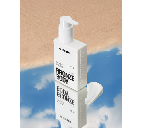 Сонцезахисний крем для обличчя та тіла Mr.Scrubber Bronze Body SPF 30 150 мл
