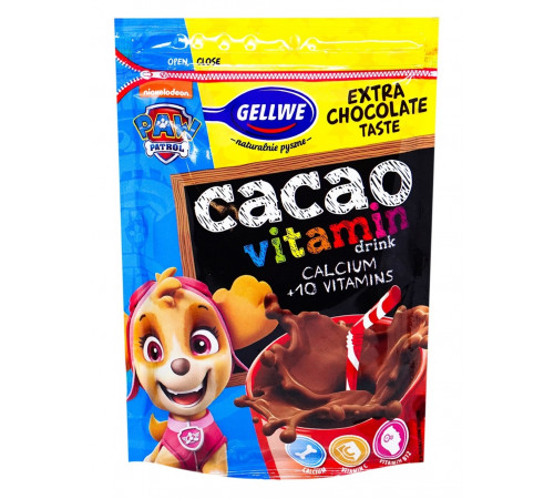 Какао растворимое Gellwe Щенячий патруль 150 г