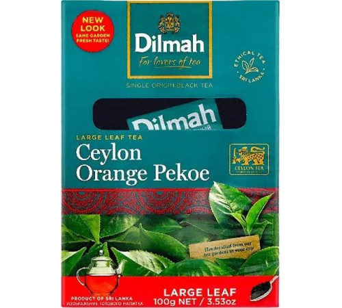Чай черный Dilmah Ceylon Orange Pekoe 100 г