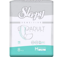 Подгузники для взрослых Sleepy Sensitive Adult Medium 85-125 см 6 к 8 шт