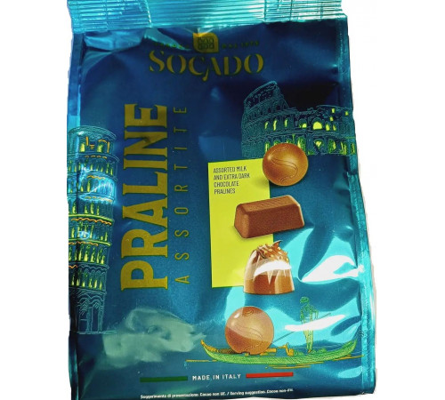 Цукерки Socado Praline Assortite 250 г