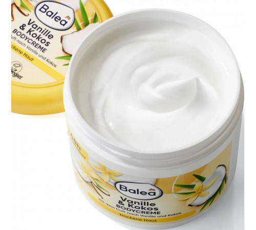 Крем для тіла Balea Vanille & Kokos для сухої шкіри 500 мл
