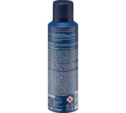 Дезодорант спрей чоловічий Balea Extra Dry 200 мл