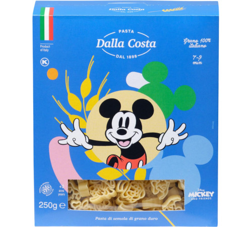 Макарони Dalla Costa Disney Mickey 250 г