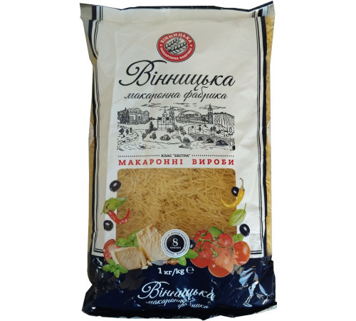 Макарони ВМФ Вермішель 1 кг