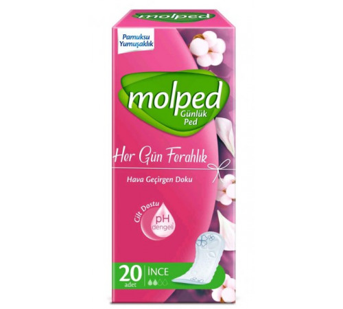 Ежедневные гигиенические прокладки Molped Everyday Freshness 20 шт