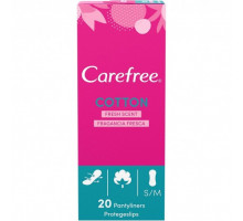 Щоденні гігієнічні прокладки Carefree Cotton 20 шт