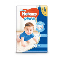 Подгузники-трусики детские Huggies Pants Box (3) 6-11 44 шт для мальчиков