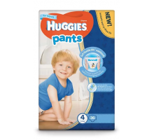 Підгузники-трусики дитячі Huggies Pants Box (4) 9-14 36 шт для хлопчиків