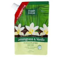 Гель для душу Fresh Juice 170 мл Lemongrass-Vanilla