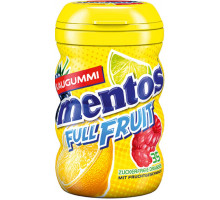 Жевательная резинка Mentos Full Fruit 35 шт в банке